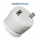 thumbnail image 5 of Bombilla CFL KOR, 23 W, 5000 K, base GU24 blanca brillante (paquete de 4), 5 of 7