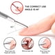thumbnail image 2 of Empujador de Cutículas HOFASON 12,5 cm Acero Inoxidable - Pack de 2, 2 of 6