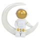 thumbnail image 5 of Estatua De Astronauta Decoración De Pasteles Para Niños Adultos Adorno En Miniatura Hotel Silver Moon, 5 of 5