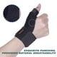thumbnail image 4 of Férula de compresión reversible para pulgar y muñeca, estabilizadora para BlackBerry, dedo en gatillo, alivio del dolor de mano, artritis, tendinitis, esguince y síndrome del túnel carpiano. Duradera,, 4 of 7