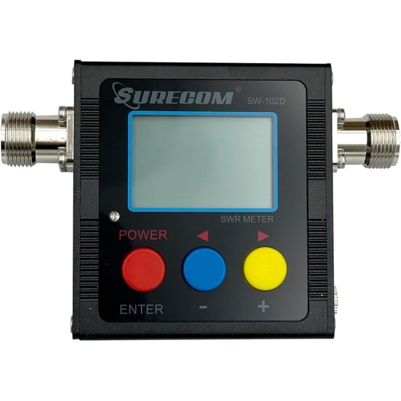 Medidor SWR Surecom SW102D VHFUHF 125525MHz 120W