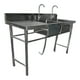thumbnail image 3 of Lavafondos Doble Acero Inox. 150x60x90 cm. Secador izquierdo, 3 of 10