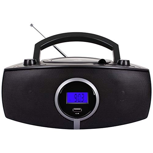 Hannlomax - Hx 316cd Cd Mp3 Boombox Radio Am Fm Pantalla De Radiofrecu