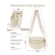 thumbnail image 3 of Riñonera MEISEY Pure Colour para mujer, color beige, resistente al agua, 3 of 6
