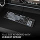 thumbnail image 2 of Teclado DURGOD K310 Corona White retroiluminado de tamaño completo, 2 of 9