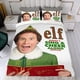 thumbnail image 4 of Elfo Buddy Canta Conjunto de sábanas temático, trío de piezas, cómodo y amigable con la piel, diseño único, regalo de decoración para el hogar para familiares, amigos y fans,135cm *200cm, 4 of 6