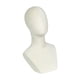 thumbnail image 1 of Expositor De Pelucas Para Empresas, Bufandas, Accesorios Para El Cabello, Joyas, Busto De Maniquí Blanco, 1 of 5