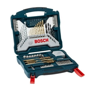 Set Puntas Y Brocas Titanio X-Line 70Unidades Bosch Azul 25X23X6