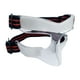 thumbnail image 4 of Protector nasal deportivo, máscara transparente de baloncesto, protector facial de béisbol para nariz rota, protector facial ajustable, protector Cuerda roja de media cara, 4 of 5
