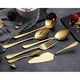 thumbnail image 4 of suxuMhao Juegos de Vajilla - Dorado, Talla Única (1 Juego), Juego de Cubiertos, Juego de Platos, Juegos de Vajilla, Vajilla de Acero Inoxidable Premium, Fiestas y Uso Diario, Esenciales Elegantes, 4 of 4
