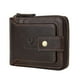 thumbnail image 1 of Cartera Con Cremallera De Cuero Con Bloqueo Rfid Para Hombre, 1 of 3