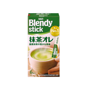 Kenko Foods - Té Verde Matcha Latte Instantáneo Blendy 58.2 Gr 6 Unid.