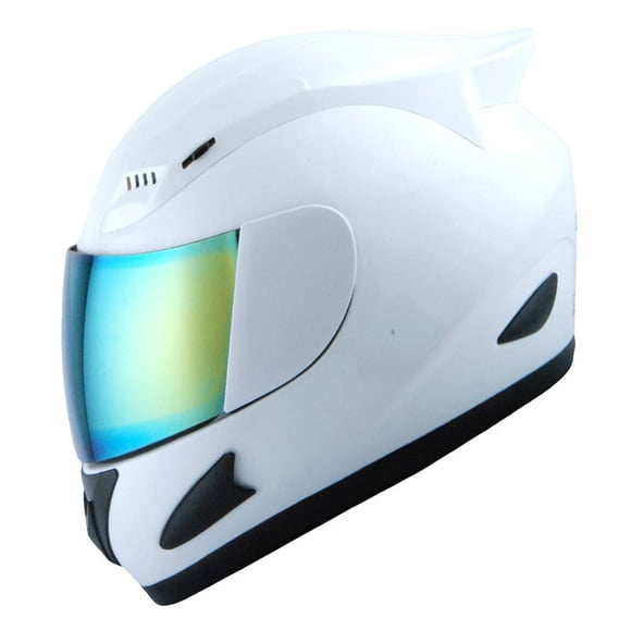 Casco de Moto 1Storm Integral Blanco Brillante