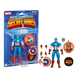 Figura De Acción Hasbro Marvel Marvel Legends Secret Wars Captain America