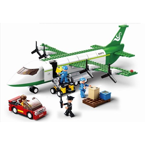 Sluban - Avión Transporte De Carga, Compatible Lego