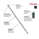 thumbnail image 2 of Broca perforadora Bosch Bulldog SDS-Plus HC2122 19x152x203 mm, 2 of 3