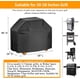 thumbnail image 2 of Funda para parrilla Aoretic 147 x 61 x 117 cm impermeable y anti-UV, 2 of 7