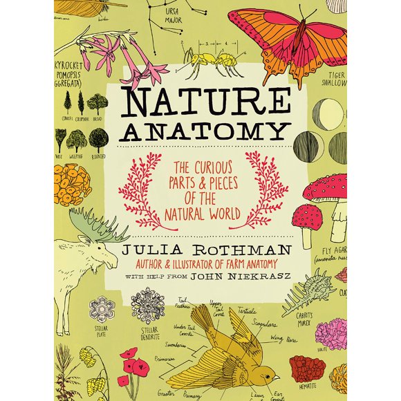 Libro Anatomía de la naturaleza: las curiosas partes y piezas del mundo natural