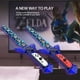 thumbnail image 5 of Accesorios Deportivos Switch: Game Sword para Chambara, Tears Of The Kingdom y Skyward Sword HD - Compatible con Nintendo Switch, incluye 12 ranuras para tarjetas de juego.-Azul, 5 of 7
