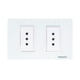 thumbnail image 1 of Rema enchufe de entrada doble 10A 250V Marfil, 1 of 2
