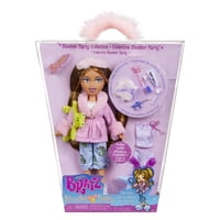 Muñeca De Moda Bratz Slumber Party Yasmin Con 2 Pijamas Y Tacón