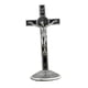 thumbnail image 2 of Estatuilla de crucifijo Crucifijo Cruz Jesús Crucifixión para oraciones Aleación desmontable Cruz religiosa Altar para decoración cristiana Decoración Estilo B, 2 of 5