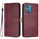 thumbnail image 1 of Funda Cartera para Motorola Moto Edge 40 Neo 5G Protección 360° con Ranuras para Tarjetas y Soporte Rojo, 1 of 6