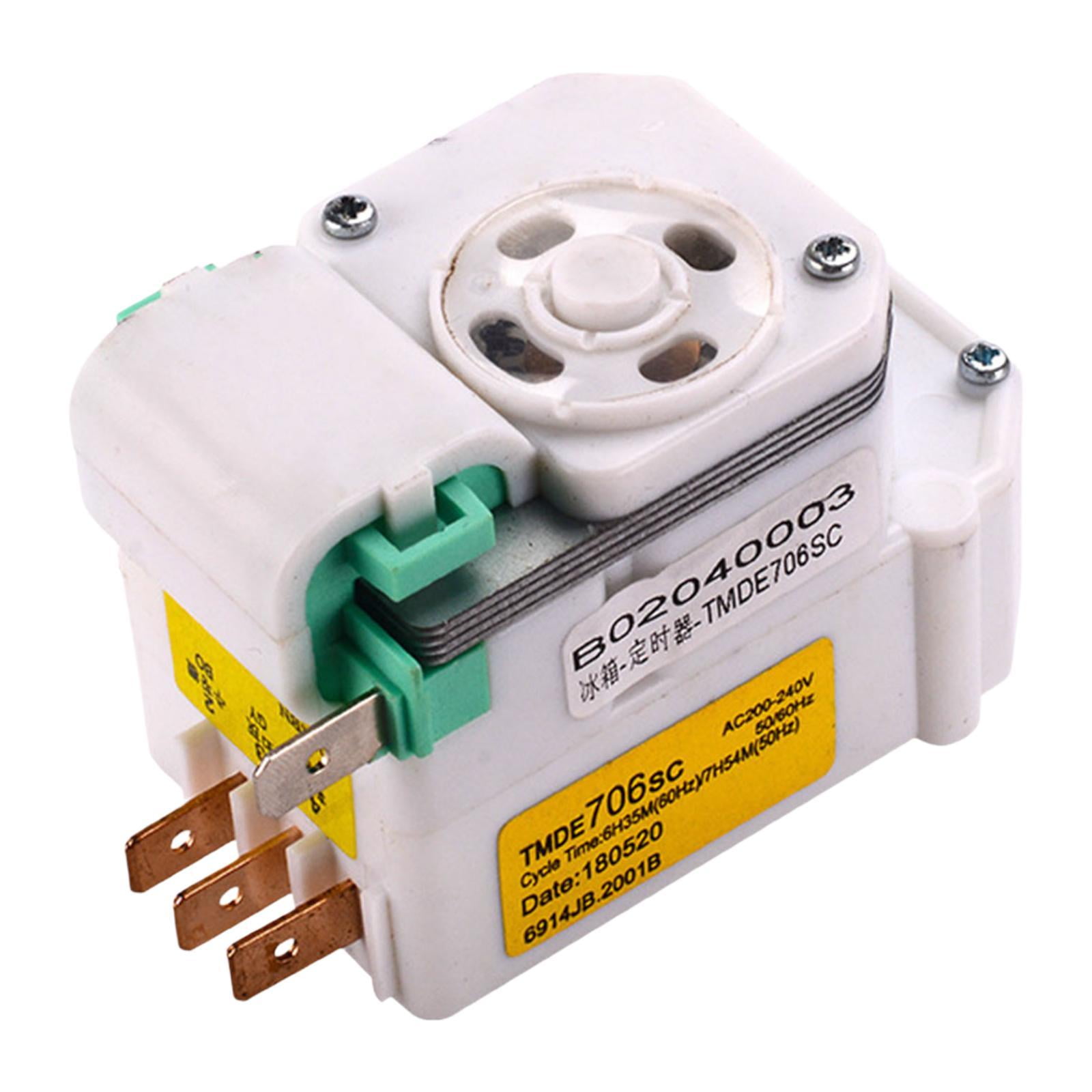 Bothyi - Temporizador De Descongelación Para Refrigerador, Ca 200-240 V, Reemplazo Del Accesorio Para Congelador Tmde706sc