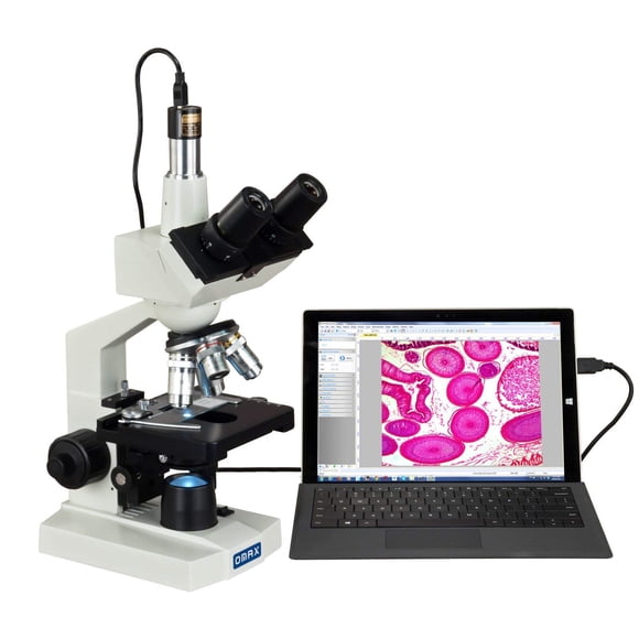 Microscope OMAX M83EZ-C02 Compuesto trinocular digital de laboratorio