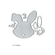 thumbnail image 2 of Troqueles De Corte De Metal Con Forma De Conejo Lindo De Pascua, 2 of 7