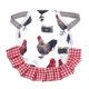 thumbnail image 4 of Chaleco De Delantal De Gallina Chaqueta De Silla De Montar De Pollo Ropa Para Aves De Corral Huevo De Pato Pollo, 4 of 5