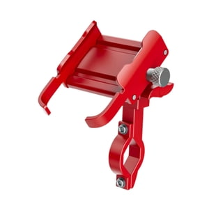Bothyi - Soporte Para Teléfono De Bicicleta, Multiángulo, Resistente A Golpes, Para Bicicleta, Coche, Motocicleta, Color Rojo
