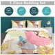 thumbnail image 5 of Uta Bed Duvet Cover Funny Anime Cartoon Bedding Sets Lightweight 3 Piece Comforter Sets, 5 of 5
