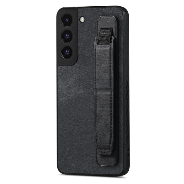 Funda Protectora con Correa para Samsung Galaxy S22 Resistente a Golpes Negro