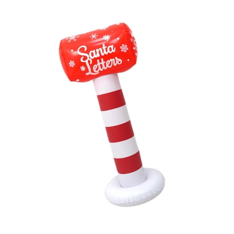 Magideal - Inflables Navideños Inflables Decoración Navideña Resistente A La Intemperie Estatua Divertida Decoración De Patio Para Fiestas Navideñas En El Patio Buzón