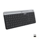 thumbnail image 1 of Teclado Logitech K585, delgado, inalámbrico, multidispositivo, grafito, 1 of 9