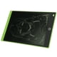thumbnail image 1 of Tableta de escritura LCD de 12 pulgadas, tablero electrónico para escribir y dibujar (verde), 1 of 8