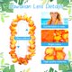 thumbnail image 2 of Guirnalda grestar 100 piezas de leis hawaianos coloridos a granel, 2 of 8