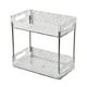 thumbnail image 3 of Estante de almacenamiento para el baño, bandeja de tocador, soporte de escritorio, decoración, bandeja de cosméticos, bandeja de joyería para baño , Blanco claro 2 Blanco claro 2 capas., 3 of 5