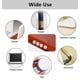 thumbnail image 4 of Topes adhesivos para puertas de gabinete FURNIMATE, 272 piezas, transparentes y negros, 4 of 6