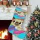 thumbnail image 1 of Calcetín de Navidad Desmarcar Chip y Potato 54cm x 38cm, 1 of 5