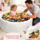 thumbnail image 3 of Piscina de Pelotas SIUUHOVS 90 cm Cerca de Juego Suave Blanca (Sin Pelotas), 3 of 4