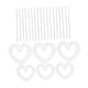 thumbnail image 1 of Marco De Corona De Flores, Soporte Para Arreglos Florales Para San Valentín, Cumpleaños De Primavera, 6 Corazones Pequeños Y Grandes, 1 of 5