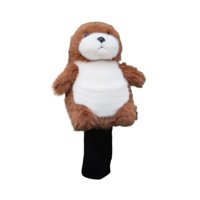 Ioensy - Funda Para Palos De Golf De Muñeco Perezoso De Mar Relleno Para Madera, Novedad, Protector Para Cabeza De Golf, Conductor