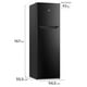 thumbnail image 2 of Refrigerador 247L No Frost Top Freezer Inverter Altus 1250I B, 2 of 9