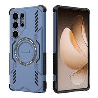 Funda Foxdock Para Samsung Galaxy S25 Ultra , Magnética, Resistente A Golpes, Con Soporte, Unisex, Carga Inalámbrica