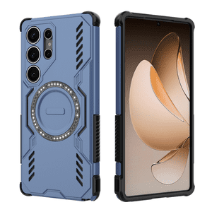 Funda Foxdock Para Samsung Galaxy S25 Ultra , Magnética, Resistente A Golpes, Con Soporte, Unisex, Carga Inalámbrica