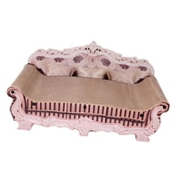 Magideal - Almohadilla Para Rascar Para Gatos, Rascador Para Sofá Para Gatos, Salón Para Gatos De Lujo Para Mascotas, 20X9,5X9,5 Pulgadas, Material Reciclable, N