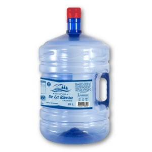 Bidón Pet Con Recarga De Agua Pura De La Rivera 20L