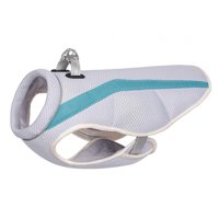 Magideal - Chaleco De Enfriamiento Para Perros Arnés Chaleco De Enfriamiento Para Mascotas Abrigo De Enfriamiento De Malla Transpirable Chaqueta Más Fresca Refle , Azul Profundo S
